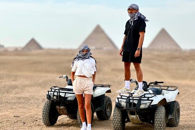 Balade en quad aux pyramides de Gizeh